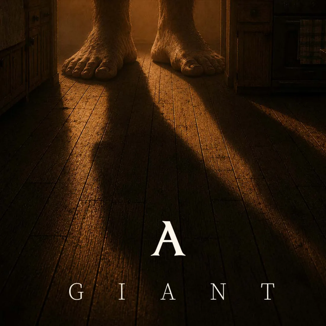 The shadow of a giant appears in the doorway